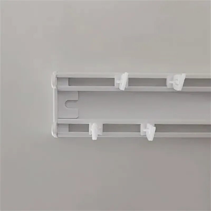 Карниз двухрядный пластиковый как крепить. Карниз двухрядный пластиковый как крепить