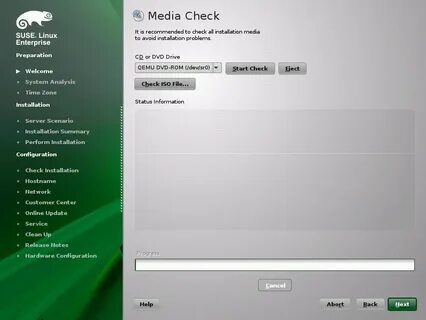 Install check