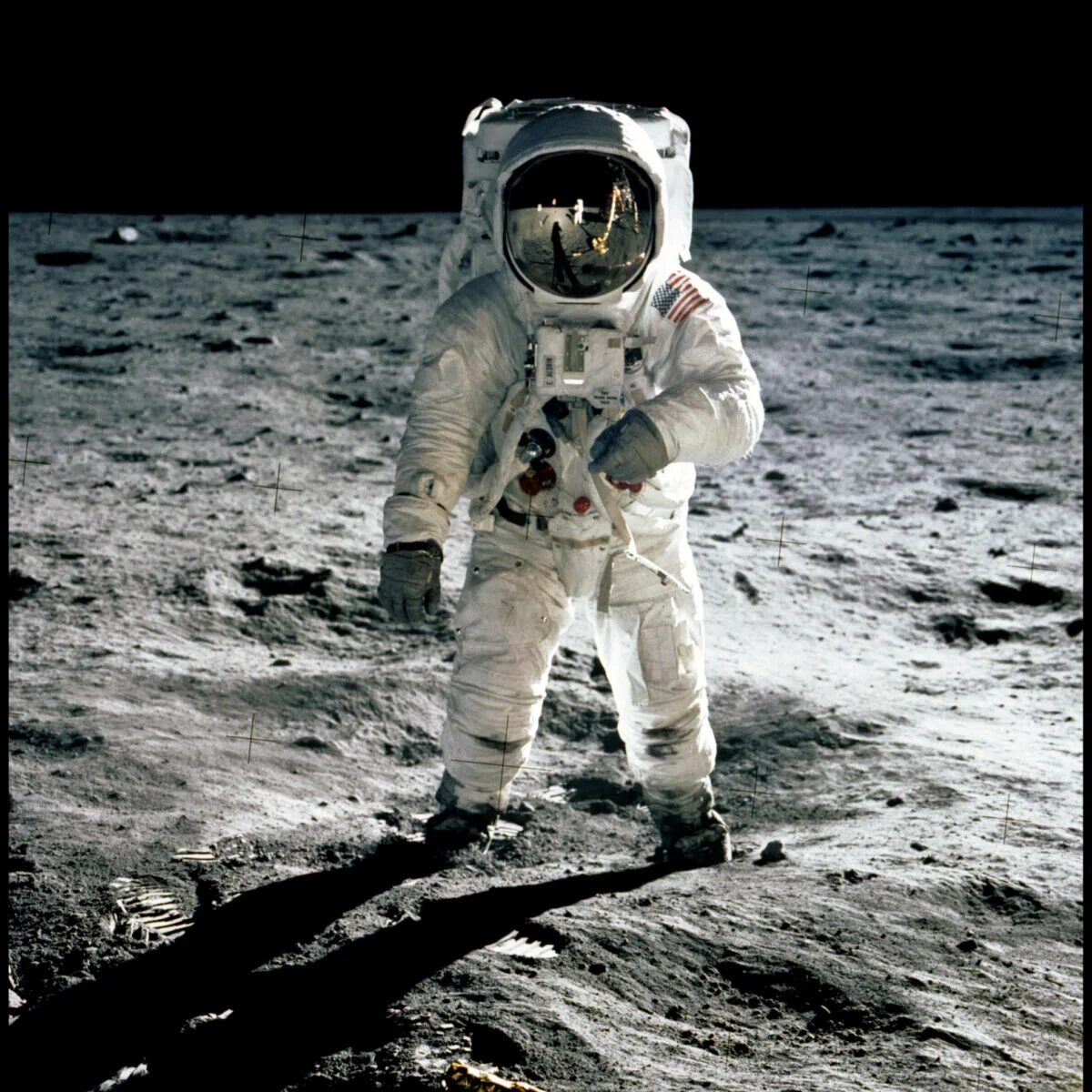 Armstrong on the moon