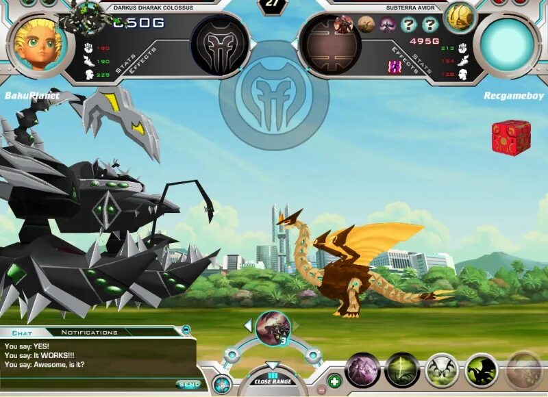Bakugan video game