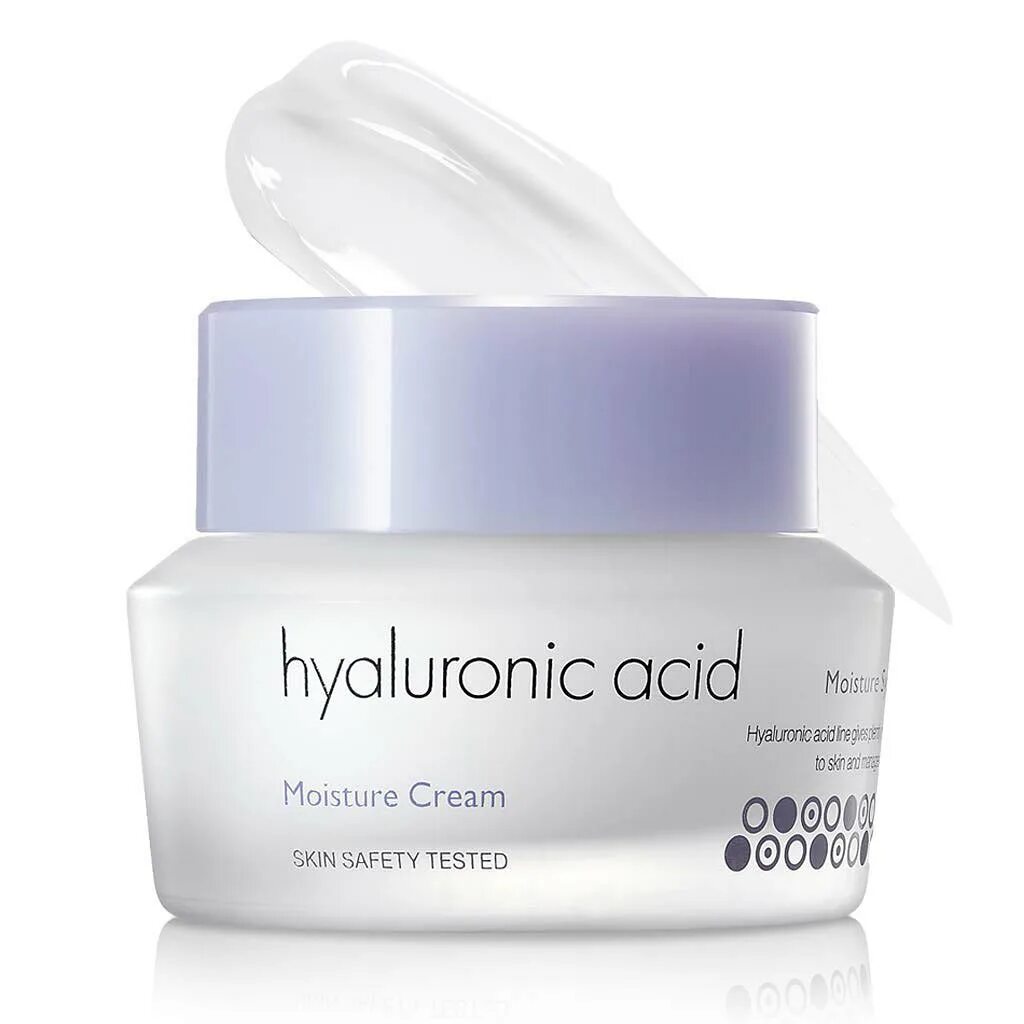 Увлажняющий крем гиалурон. Its Skin Hyaluronic acid Moisture Cream. It's Skin Hyaluronic acid Moisture Cream (50ml). Корейский крем для лица Hyaluronic acid Cream. Крем Hyaluron Корея увлажняющий для лица.