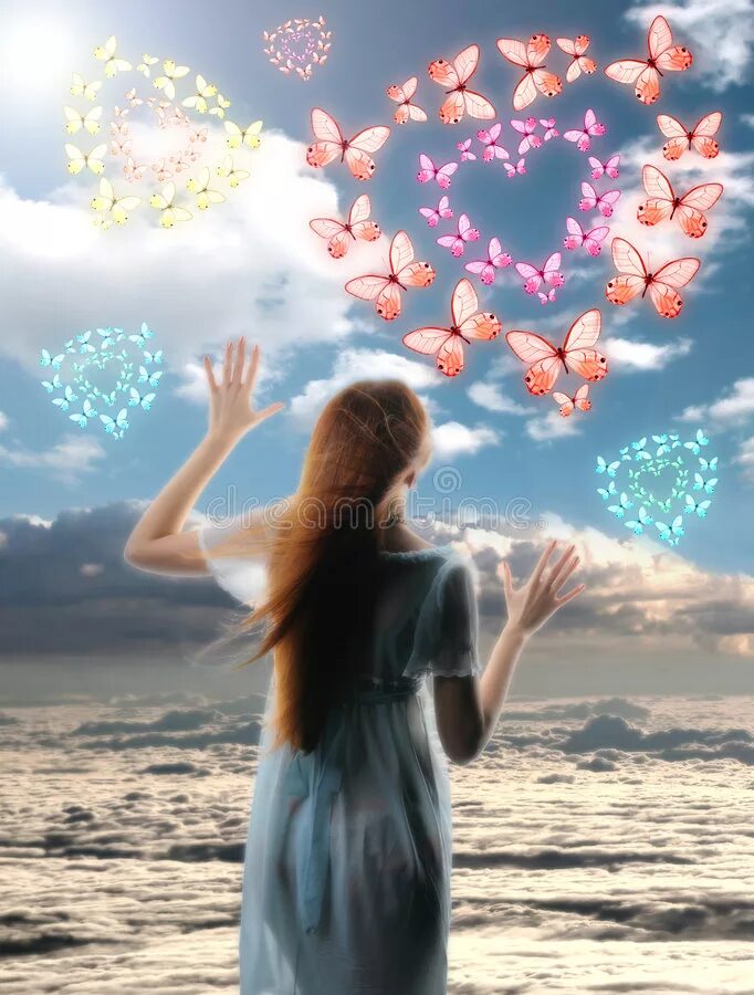 Счастливая девушка. Свет внутри. Открытое сердце. Чистое сердце девушки. Светлана недялкова.