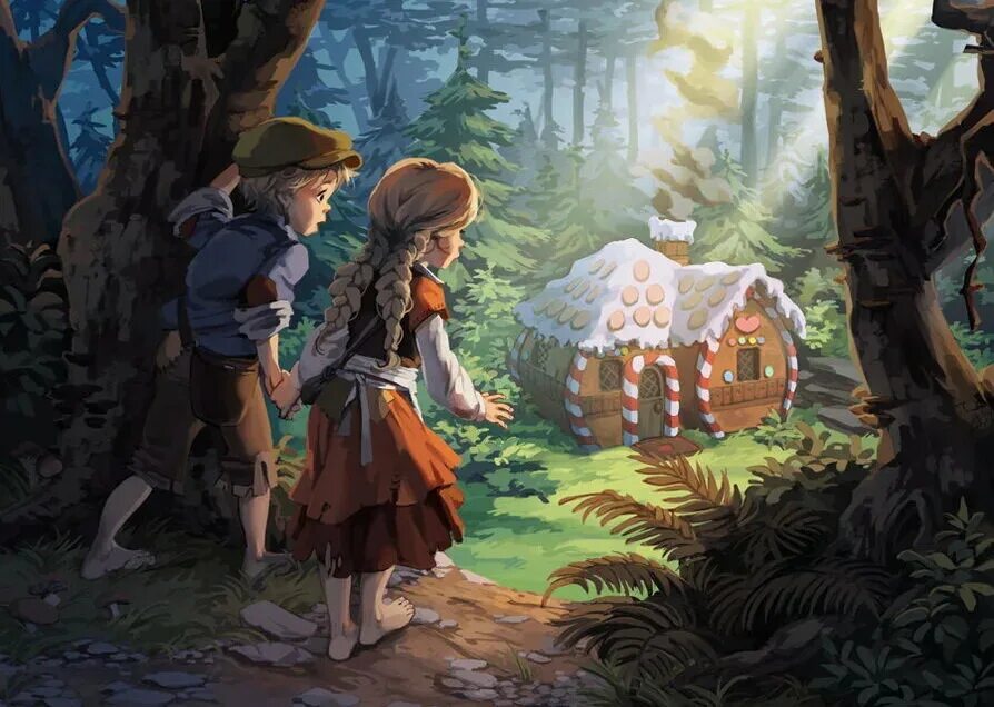 братья гримм и пушкин