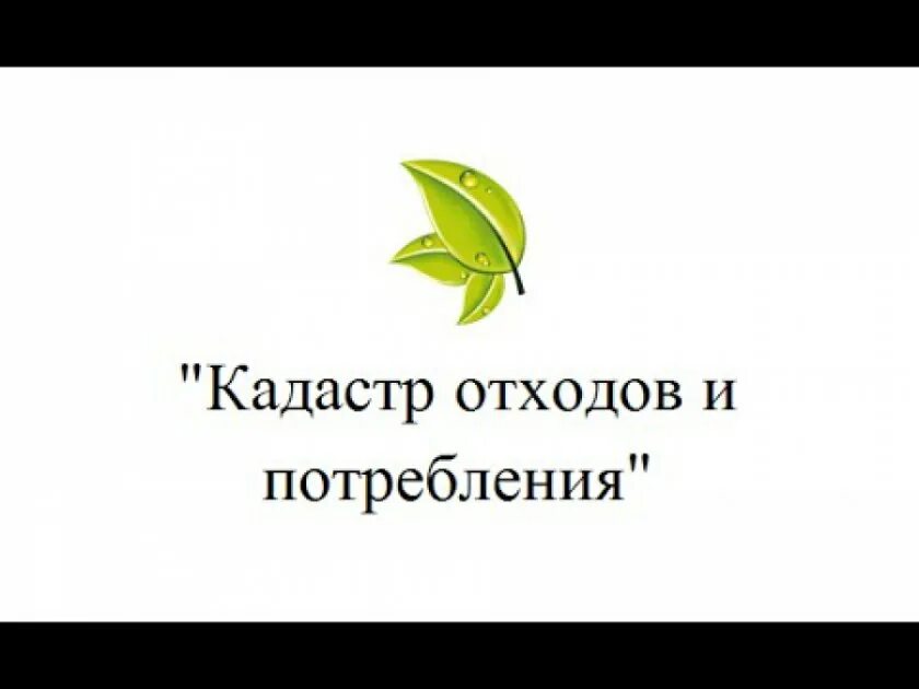 Региональный кадастр отходов ведение