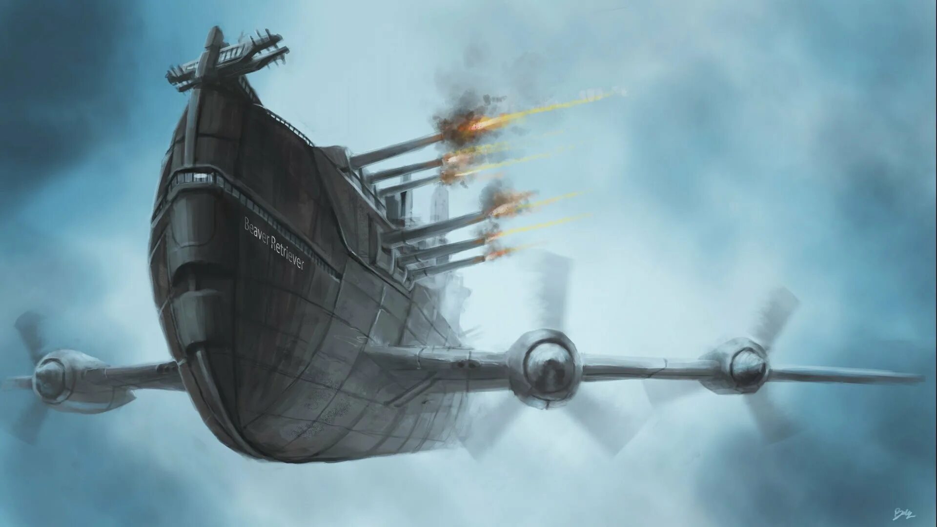 Fly ships