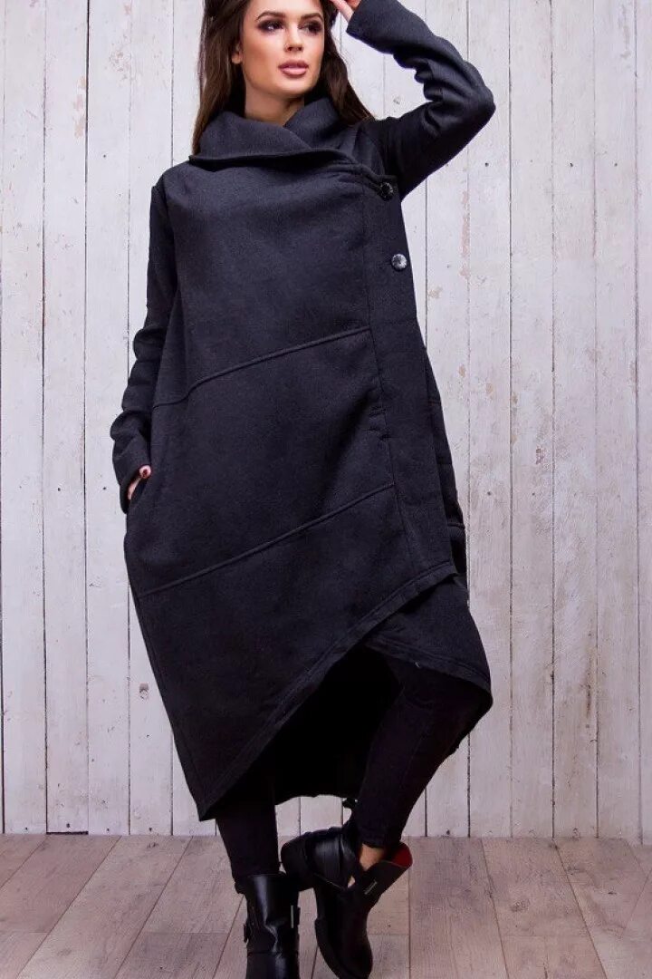 Пальто асимметрия. Модные пальто. Необычное пальто. Пальто необычного кроя. Дизайнерское пальто женское.
