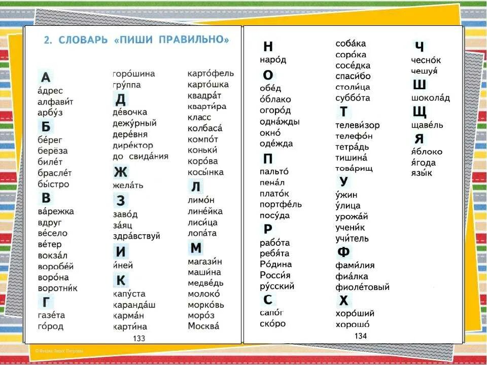 Языка и т п с. Словарные слова 3 класс школа России Орфографический словарь. Словарь слова 2 класс. Словарь словарных слов. Словарные слова 2.