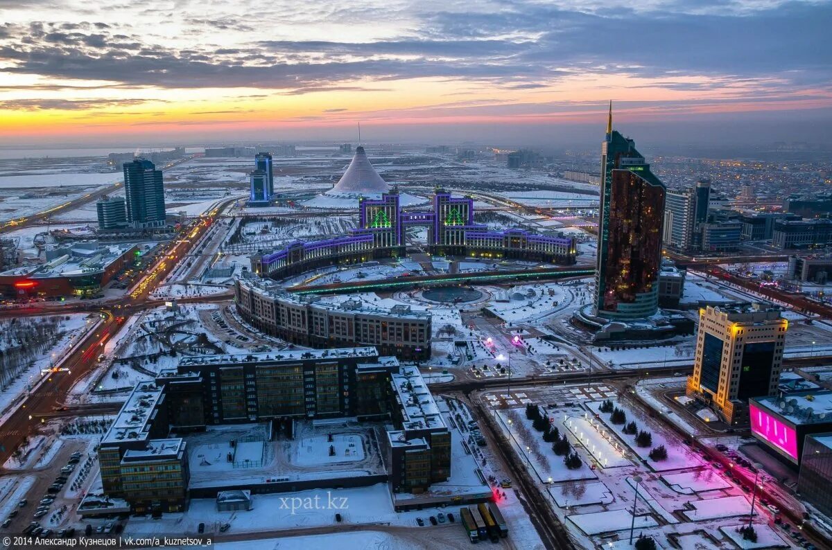 Астана январь. Астана, Astana. Столица Казахстана 2023.