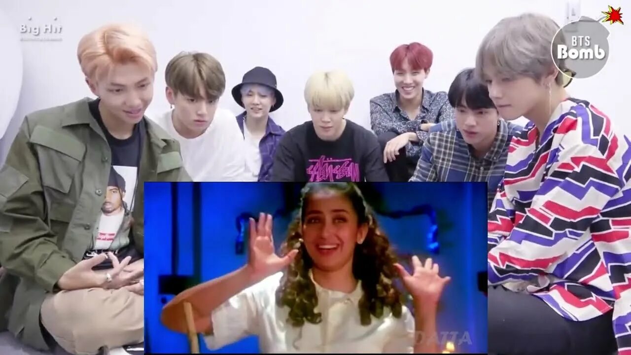 Реакция БТС на Женю Медведеву 2019. BTS Reaction to Muslim ☪ girls.