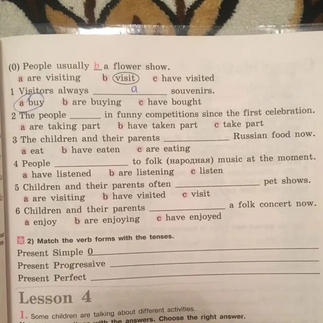 They would have visited me. People usually. Choose the correct verb forms 5 класс Visitors always. People are usually. People usually b a Flower show.