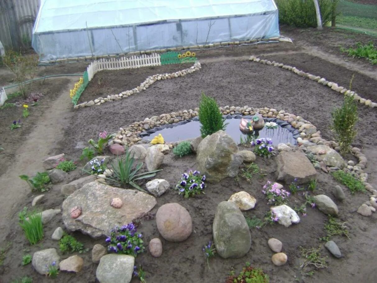 Альпийская горка на даче