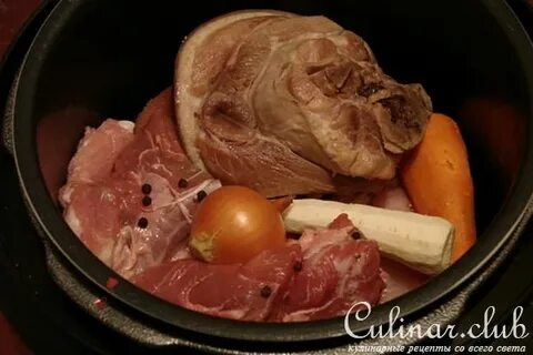 Холодец свиная рулька и говядина