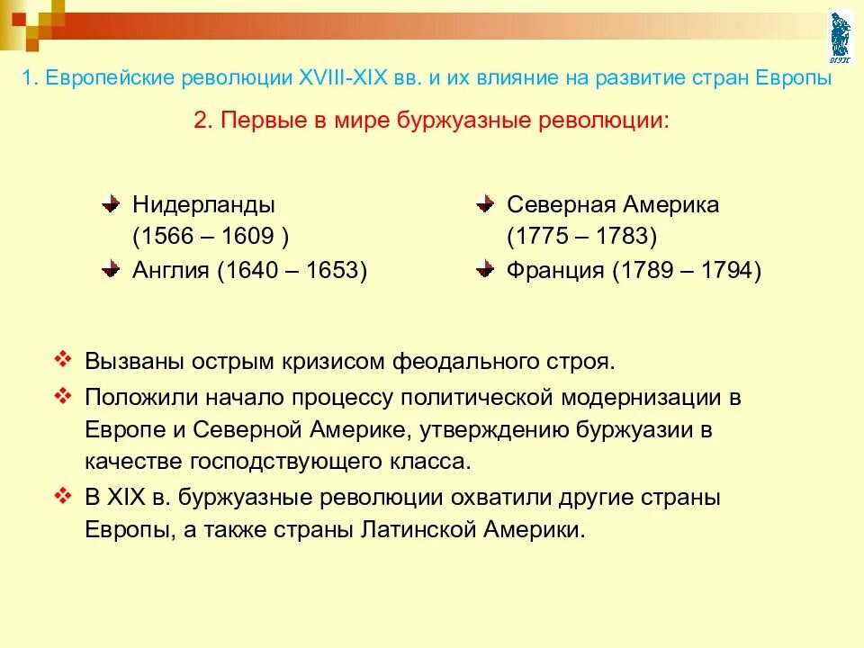 Европейские революции XVIII-XIX ВВ. Европейские революции XVII-XIX В.В.. Европейские революции 16-18 века кратко. Европейские революции 16-18 века таблица. Влияние революции на европу