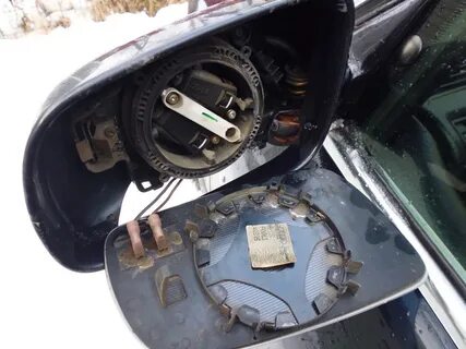 Замена зеркального элемента