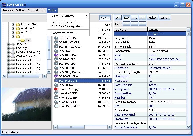 Exif файл. Exiftool. exif редактор. программа exif. exif tool gui.