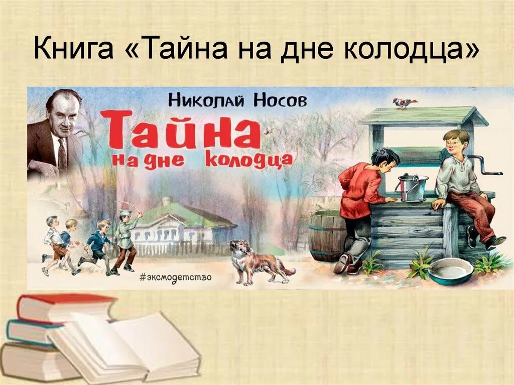 Н Носов тайна на дне колодца. Рассказ тайна на дне колодца. Н. Н. Носов «тайна на дне колодца».