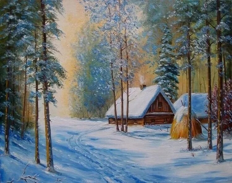 Картина зимний пейзаж. Зимний пейзаж картины художников. Пейзажи известных художников. Красивые зимние пейзажи в живописи.