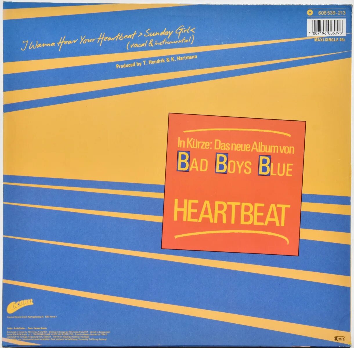 Bad boys blue i wanna hear your heartbeat sunday girl. Обложки bad boys blue - heart beat (1986). Heartbeat bad boys blue. Обложки bad boys blue - heart beat (1986). Bad boys blue heartbeat 1986.