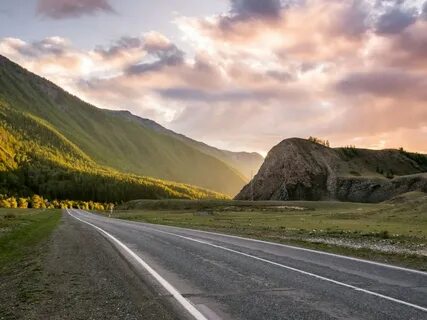 Тракт в горном алтае