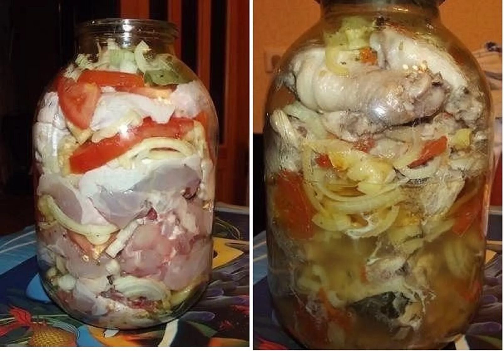 Курица с овощами в собственном соку. Курица в банке в духовке в собственном. курица в банке с овощами в духовке. курица в банке в духовке в собственном соку с картошкой.