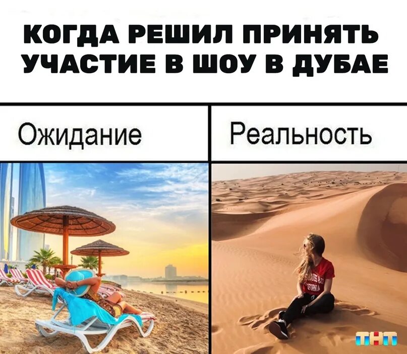 Выжить в Дубае ТНТ.