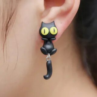 Сережки кошки