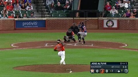 Jose Altuve launches his 26th home run of the season, giving the Astros a 2...