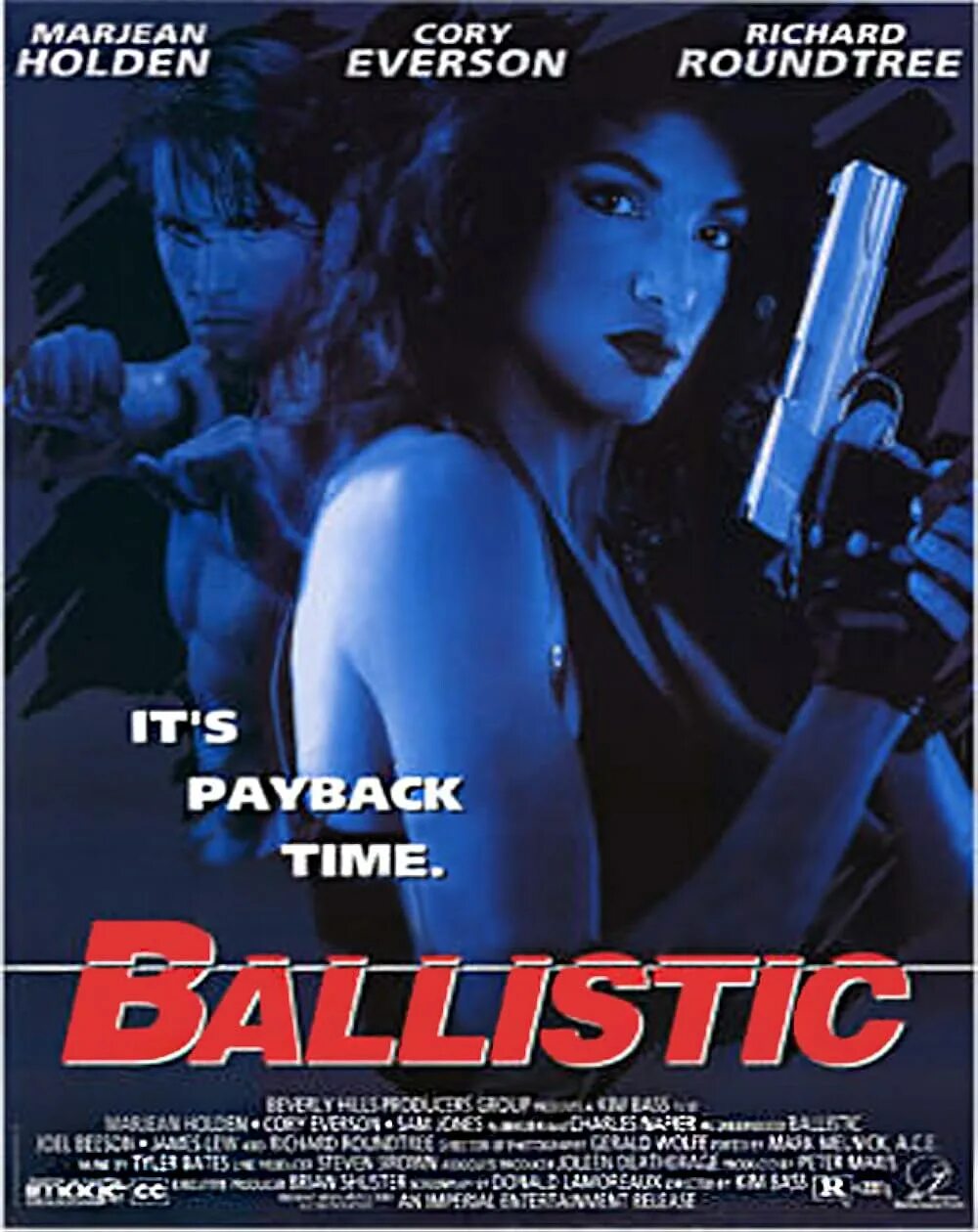 Боевик 1995 годов. Кулак закона ballistic, 1995.
