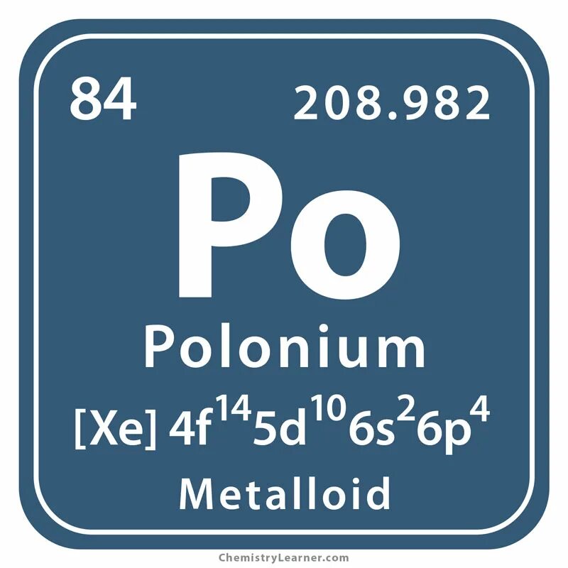 Полоний химический элемент. Полоний 210. Радиоактивный полоний. Полоний в таблице Менделеева.