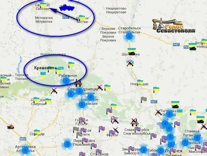Меловатка луганская область карта