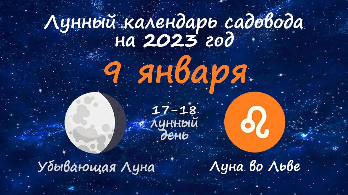 Какой лунный день январь 2023. Какой лунный день январь 2023