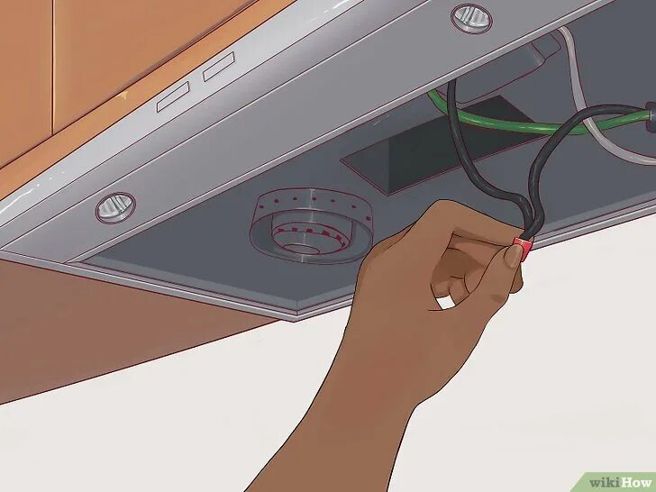 Вытяжка кабеля. Электропровод для кухонной вытяжки. Розетка для кухонной вытяжки. Провод от вытяжки. Вытяжка для кухни прокладка провода.