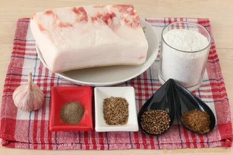 Сало соленое белорусское