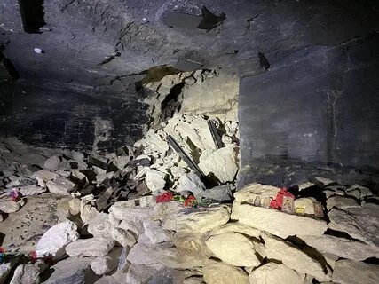 В аджимушкайских каменоломнях было обнаружено несколько тракторов