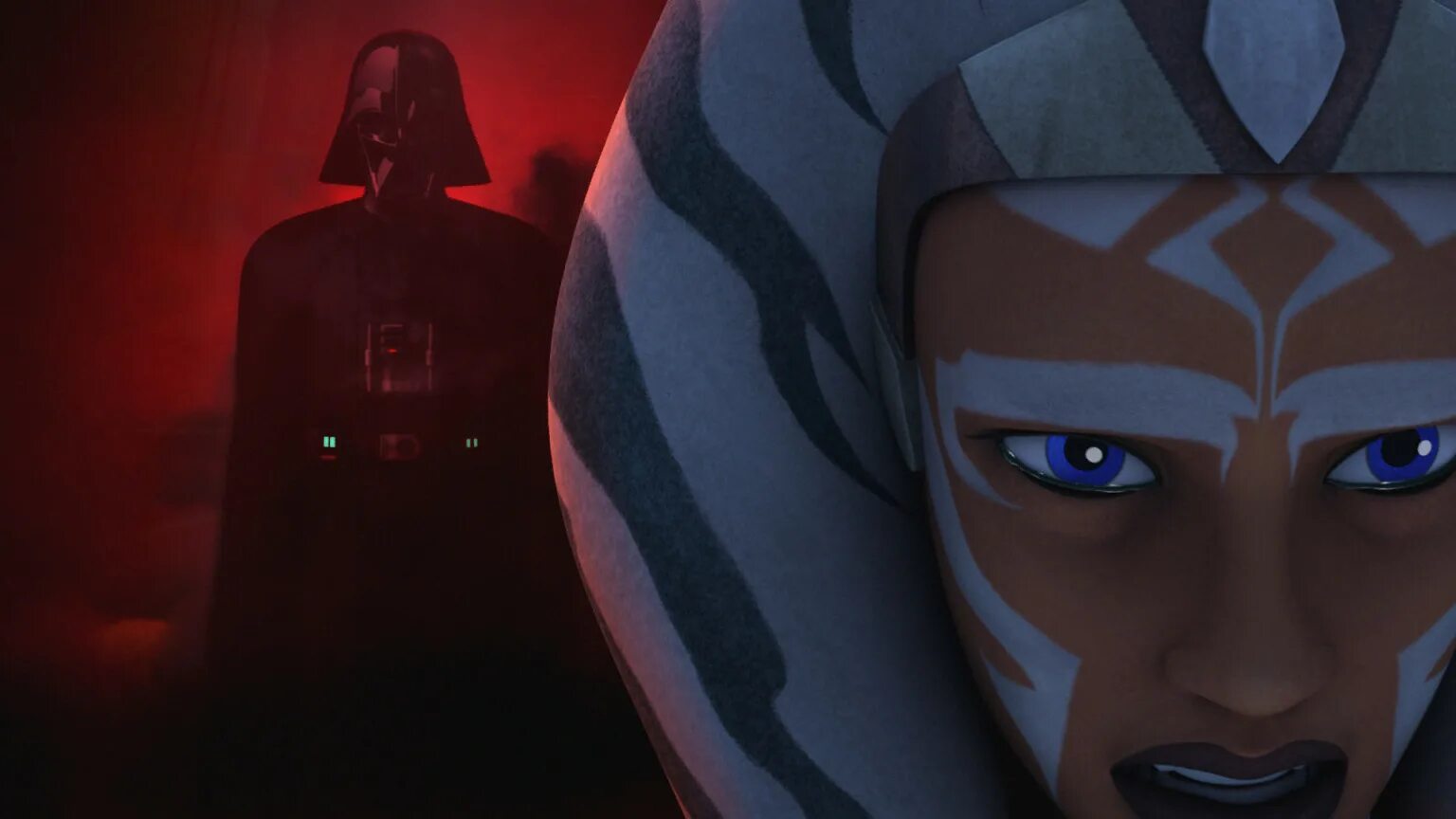Асока и дарт вейдер. Энакин и асока повстанцы. star wars асока тано повстанцы.