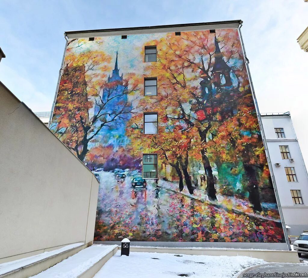 Дом рисунок. Картина на доме как называется. Рустам салемгараев qbic. Мурал спб. Живопись на фасадах.