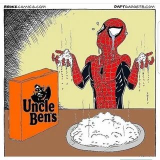 Uncle bens rice spiderman