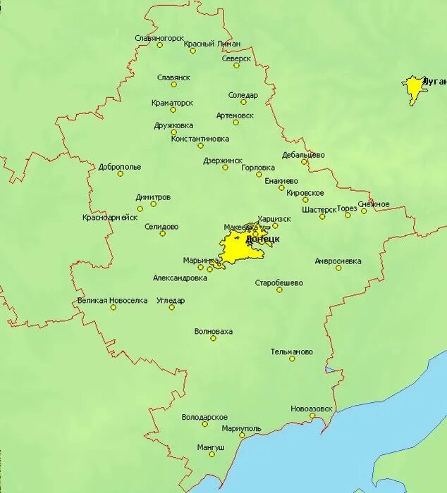 Где находится северск