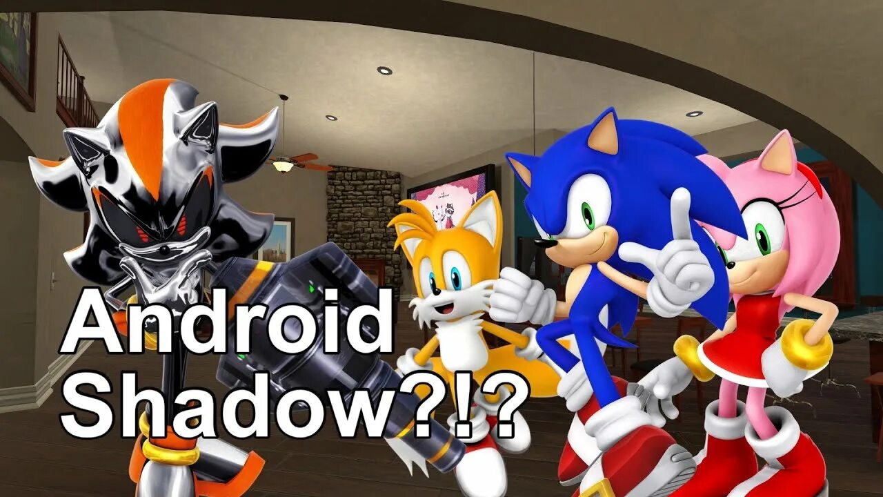 Соник на андроид без рекламы. Соник на андроид. Шедоу и Соник 1 апреля. Робот андроид для Соника. Shadow Android Sonic x.