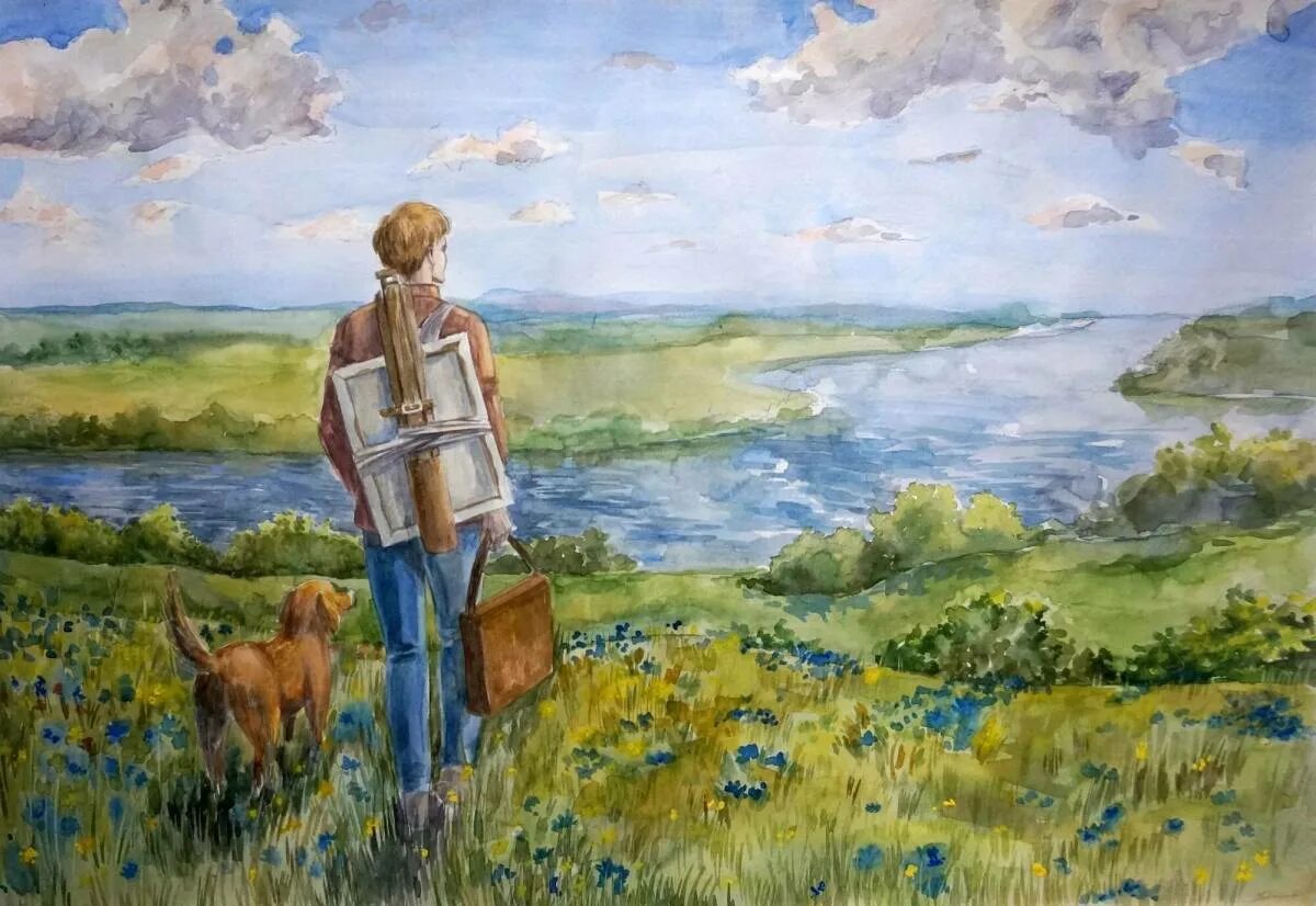 Есенин родной край родные просторы. Пейзаж рисунок. Родной край композиция. Что такое пейзаж в изобразительном искусстве. Пейзаж из природного материала.