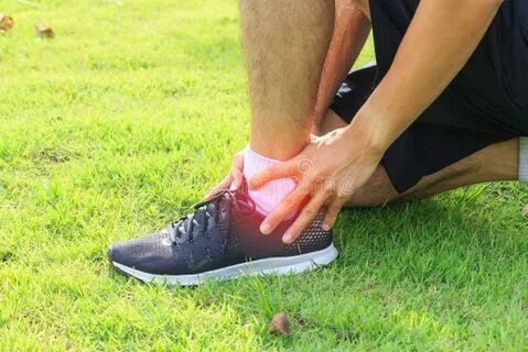 Hurt ankle