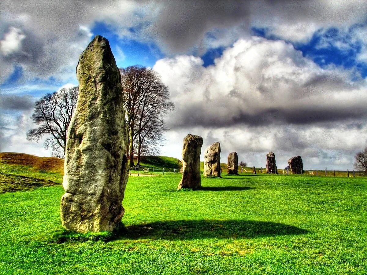 Building the stone circle would