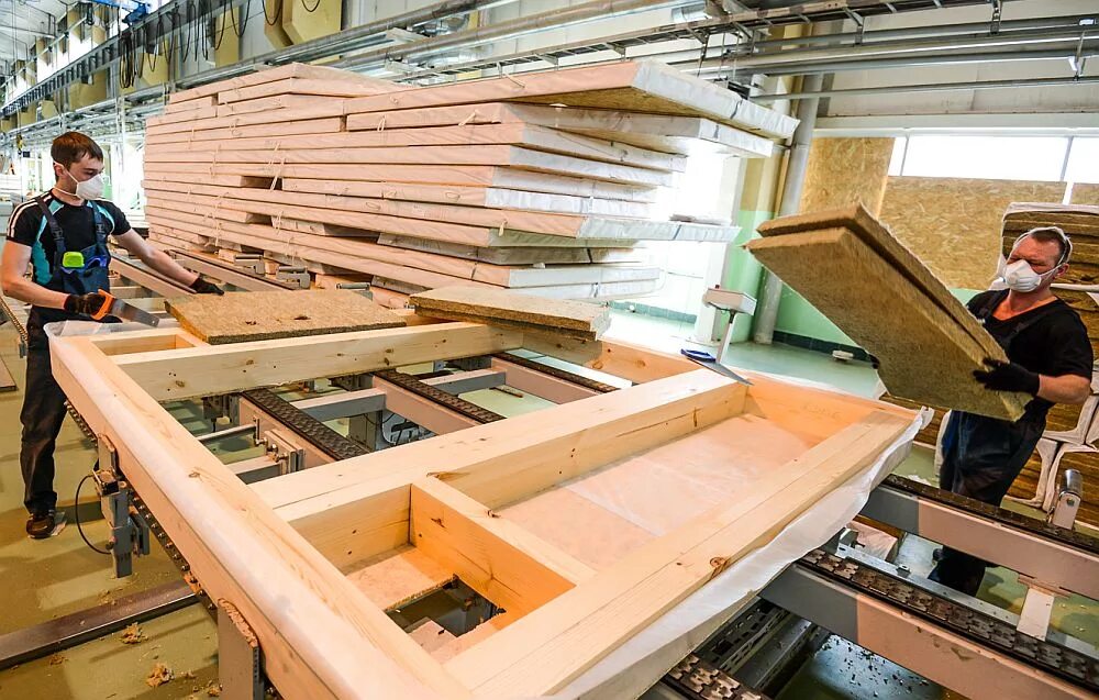 Дубльдом модуль сборка. Модульный дом modular house. Производство клееного бруса. Модульное домостроение. Деревянные материалы для строительства.