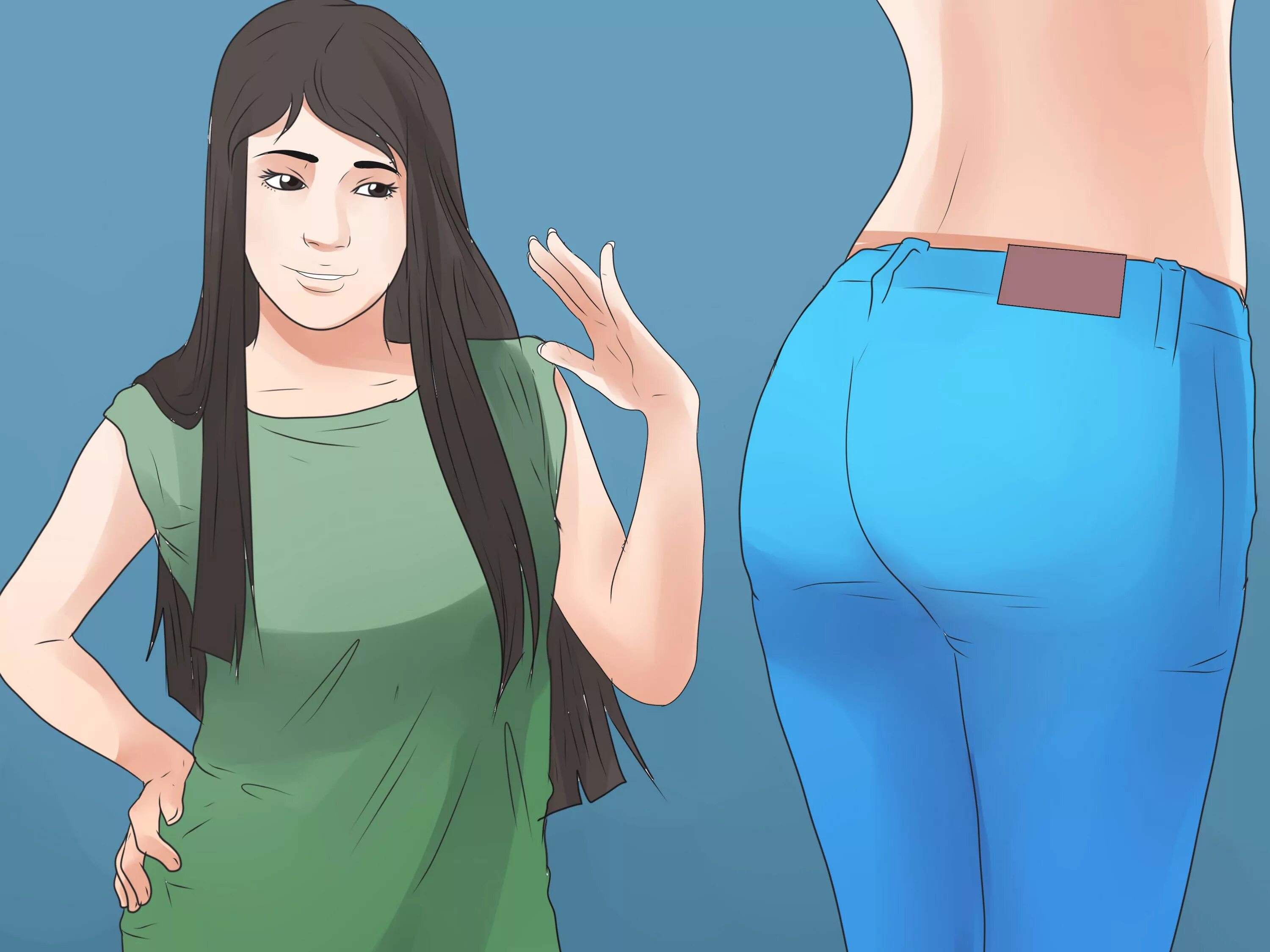 Милфтунский период. Girl puberty Development рисунки реалистичные