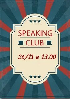 Speaking club