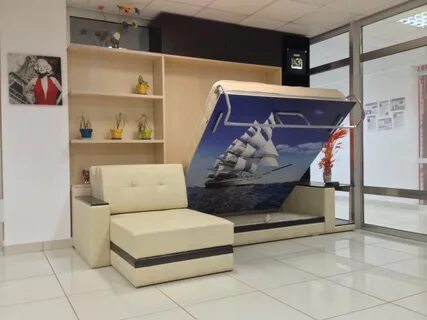 Диван становится кроватью
