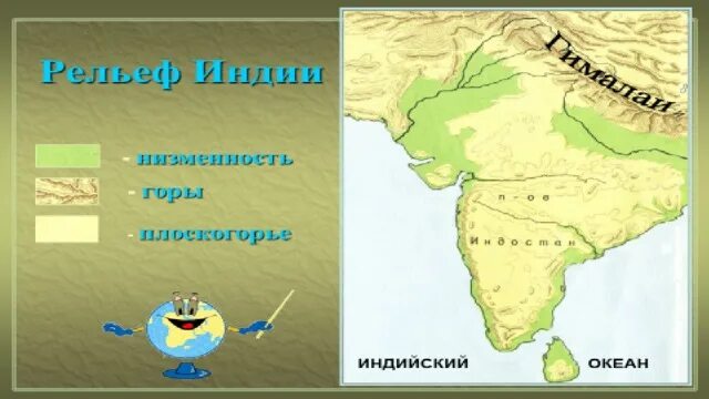 Индостан рельеф. Индия рельеф страны. Рельеф Индии карта. Рельеф Индии презентация. Индо гангская низменность на контурной карте