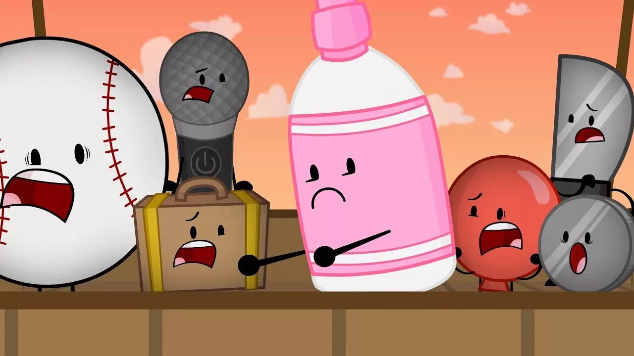 Inanimate object. Bfdi inanimate insanity. inanimate insanity 2 baseball. inanimate insanity baseball.
