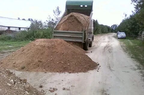 Песок для дорог