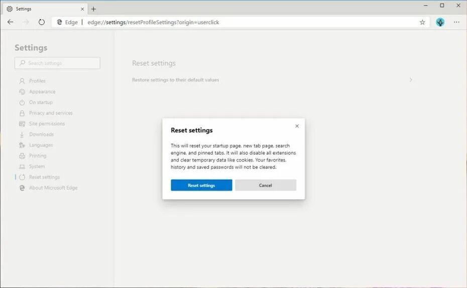 Reset edge. Settings microsoft edge. edge:settingsprivacy. edge:settingsappeaавито.